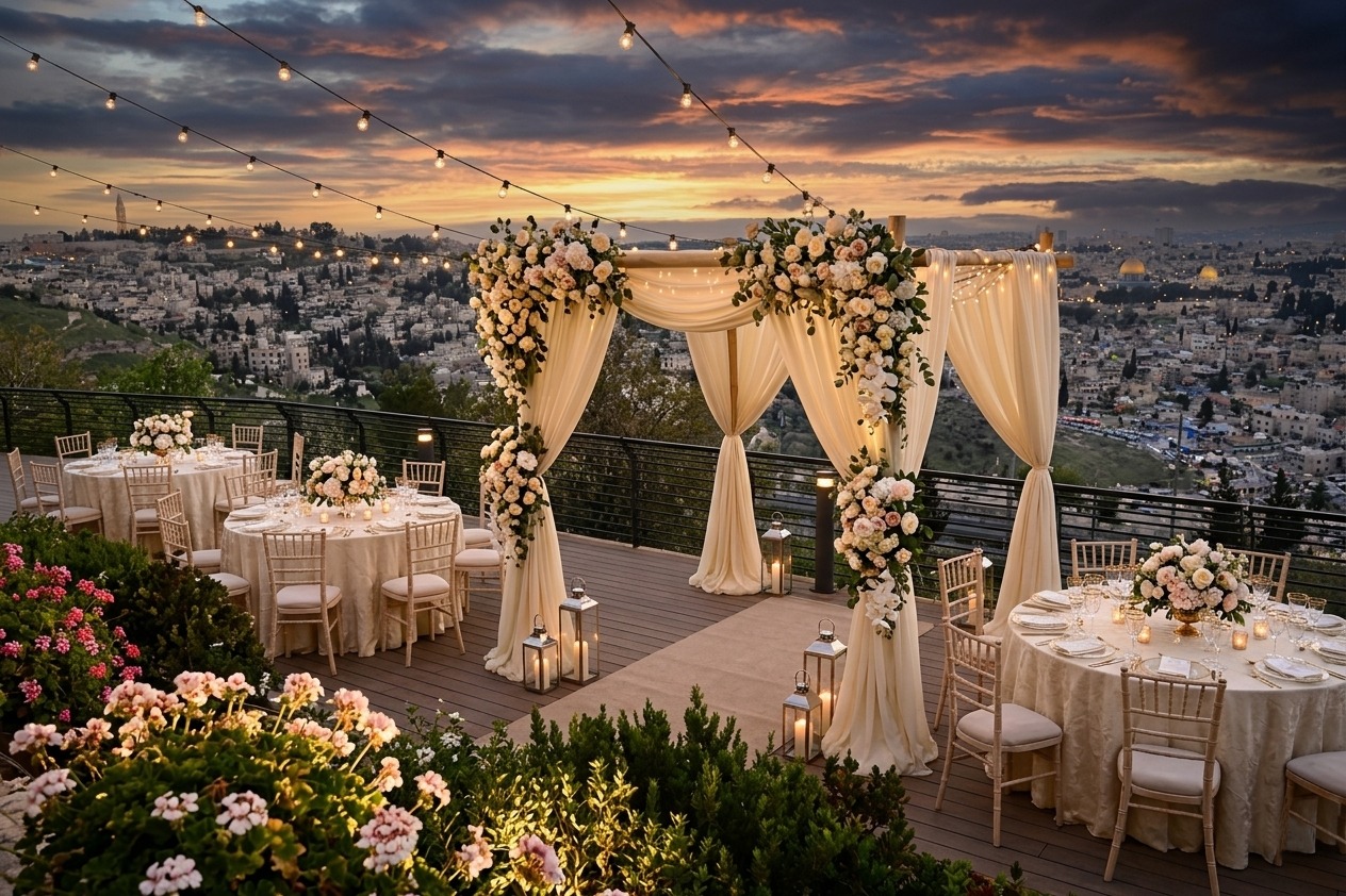 מדלן אירועים הר הצופים - ירושלים