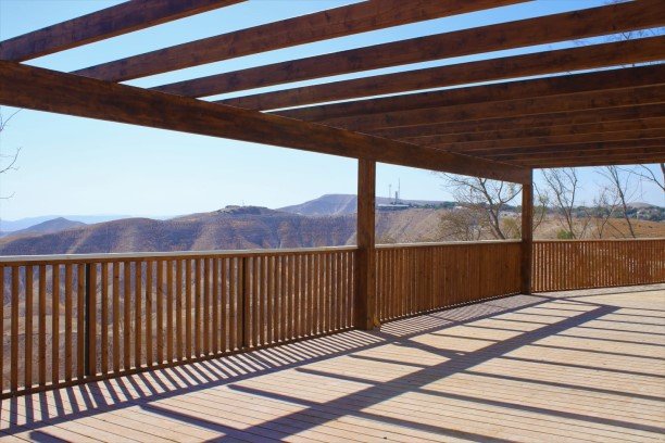 שחרית בקתות אירוח - מצפה יריחו