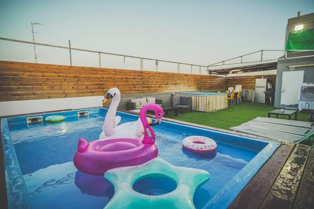 גג רופטופ לופט סאנרייז  - כפר סבא