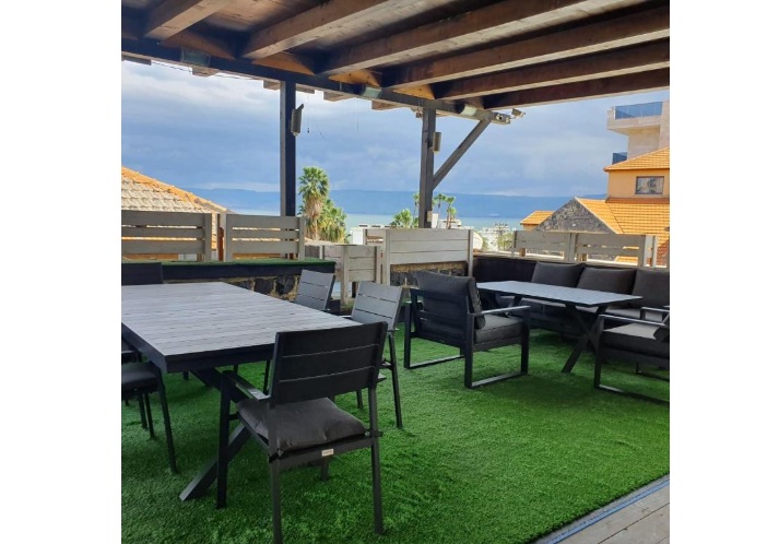 בית נופש מול הכנרת – טבריה