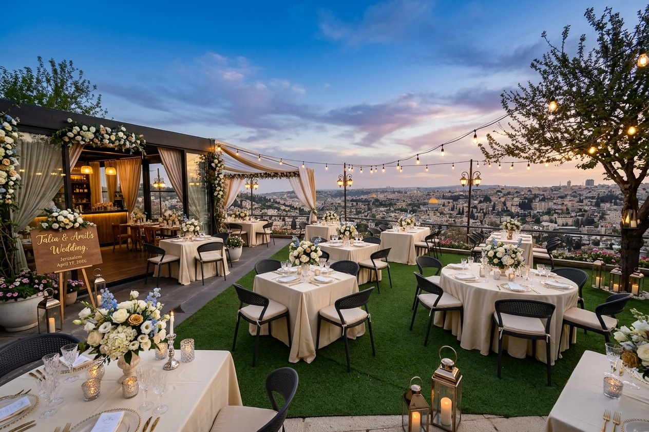 מדלן אירועים הר הצופים - ירושלים